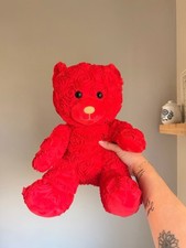 Build A Bear Red Rose Bear Valentine Plush BAB Voice Box Not Working