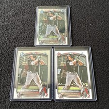 2025 Bowman Slade Caldwell 1st Bowman Mojo Refractor/Chrome/Base!