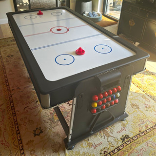 Table Top Multi Game Pool Table with Air Hockey & Table Tennis Tops