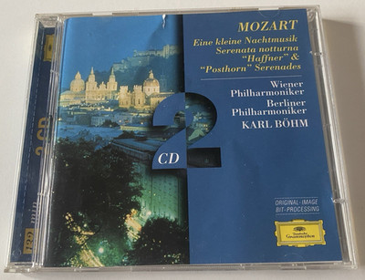 Karl Bohm   Mozart: Nachtmusik · Haffner & Posthorn Serenades EU 2x CD Albums