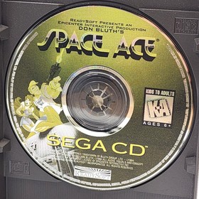 Space Ace - SEGA CD w/ Manual