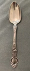 WALLACE Sterling Silver VIOLET Pattern TEASPOON 5-7/8 in  Monogram 16 Gram