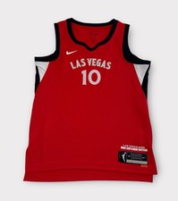 Nike Las Vegas Aces Kelsey Plum #10 Basketball Jersey Womens Size Small Red WNBA