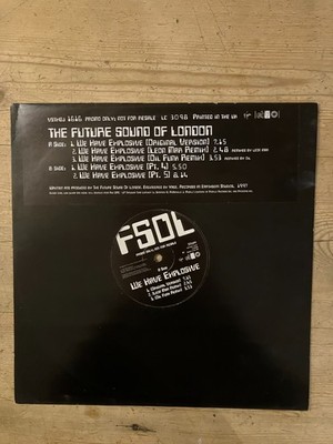 FSOL - The Future Sound Of London- We Have Explosive - 5 x Tracks Promo 12'' 1997