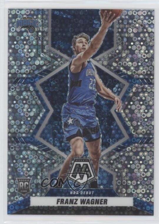 2021-22 Panini Mosaic NBA Debut Fast Break Silver Prizm Franz Wagner #267 16p1
