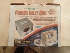 30 Amp Generator Power Inlet Box Weatherproof 4 Prong Generator Cord L1430 New