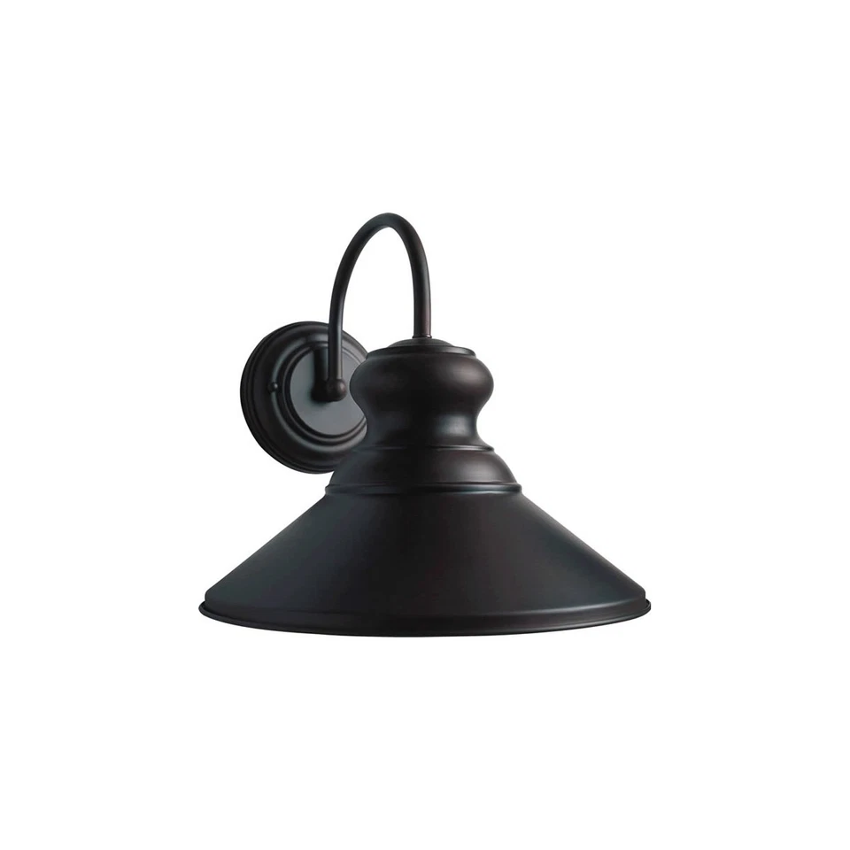 Forte Lighting 1227-01-32DS Signature Outdoor Wall Light Antique Bronze - Image 1 of 3