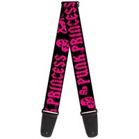 Guitar Strap - Punk Princess Black/Fuchsia (Us Import) ACC NEU