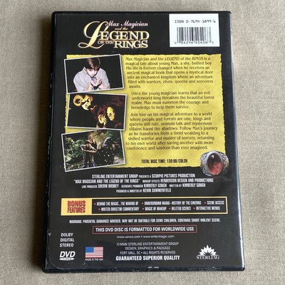 Max Magician & The Legend of the Rings (DVD 2002) Sword & Sorcery