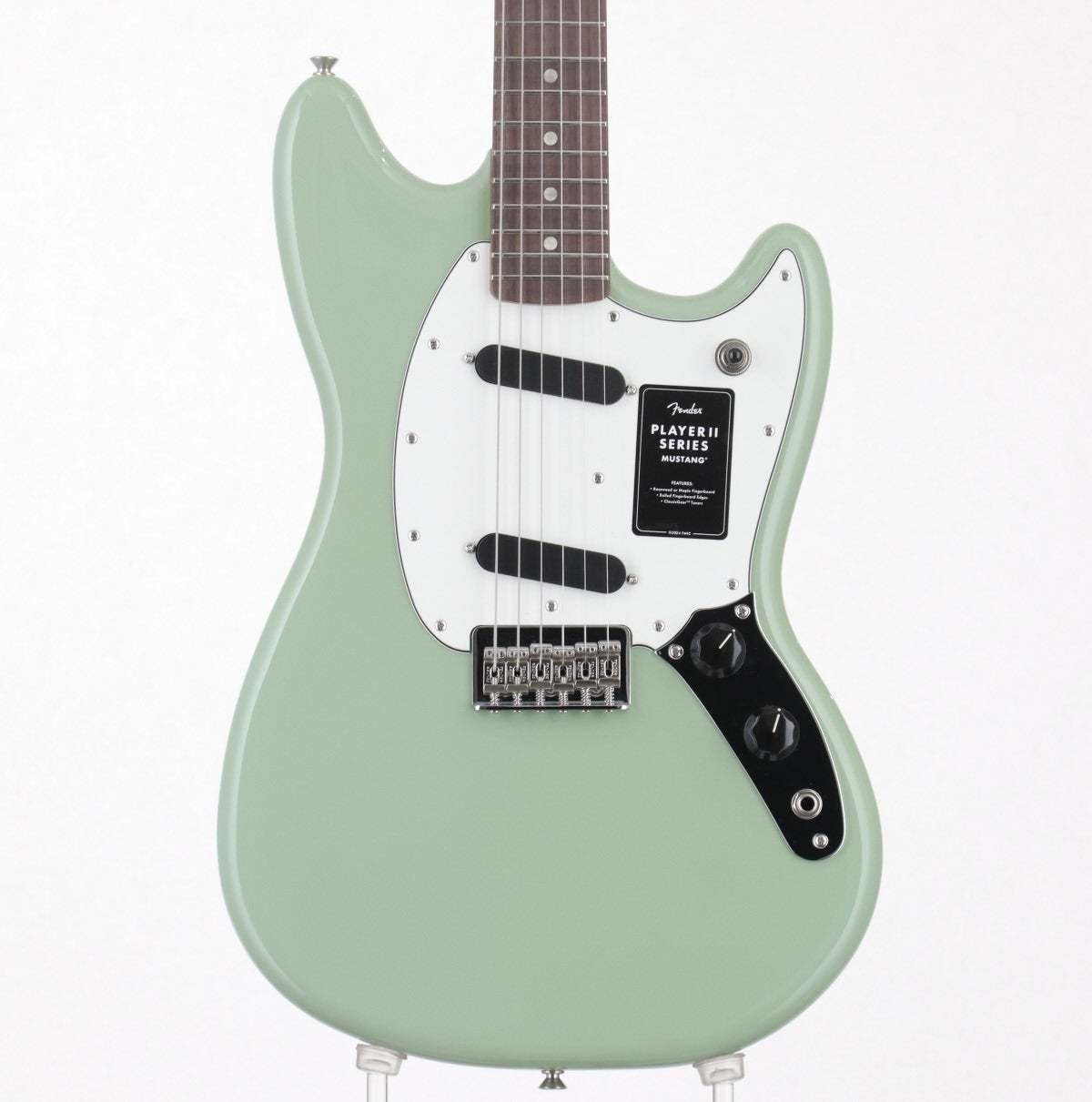 Fender Player II Mustang RW Birch Green Electric Guitar Used
