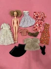 12" Vintage Barbie Clone Doll Blonde Ponytail  Straight Arms Body Torso Solid #R