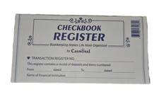  1 (One) CHECKBOOK TRANSACTION REGISTER  