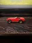 Vintage 1982 Hot Wheels Classic Cobra 427 Red Diecast Car with Real Riders