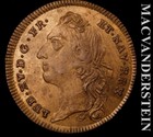 France: 1743 Louis XV Optimo Principi Token - Almost Uncirculated  #L7387 — photo 1