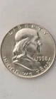 1958-D United States Uncirculated Franklin Half Dollar