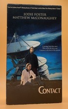 Contact VHS 1997 Jodie Foster Matthew McConaughey  Buy 2 Get 1 Free 