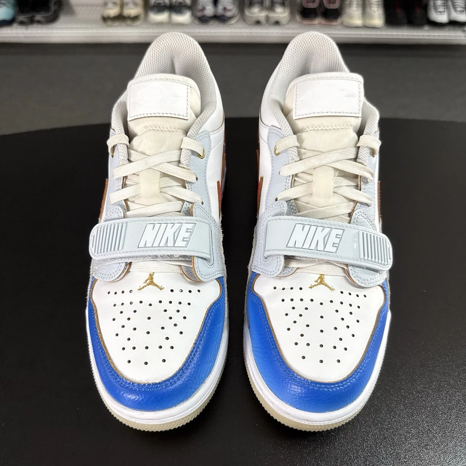 Nike Jordan Legacy 312 Bajo Blanco Azul Real Rojo FN8902-161 Hombres Talla 8.5 Foto 3 de 4