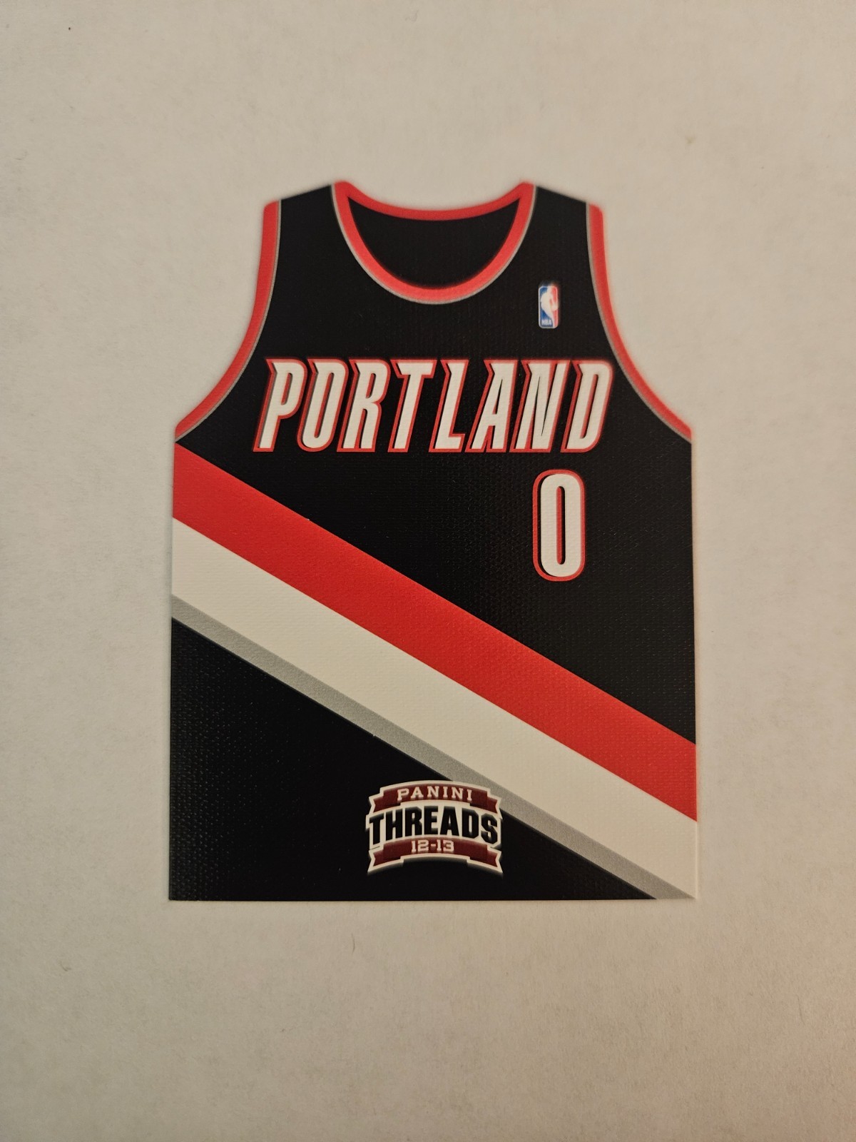 2012-13 Panini Threads Damian Lillard Rookie Team Die Cuts RC #12 Trail Blazers