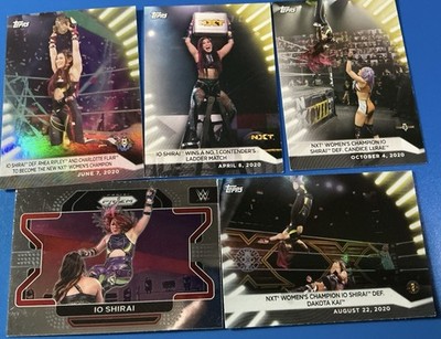 IYO SKY WWE TOPPS/ PANINI lot of 11 TRADING CARDs 2021 to Present