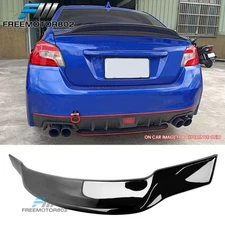 Fits 15-21 Subaru WRX STI Sedan 4DR PSM Trunk Spoiler Wing ABS - Gloss Black