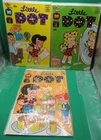 3x Little Dot Harvey Comics 1968-1969 #125 127 & 116