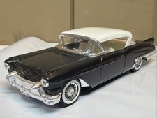 1/43 SOLIDO 1957 CADILLAC ELDORADO BIARRITZ Black With White Roof