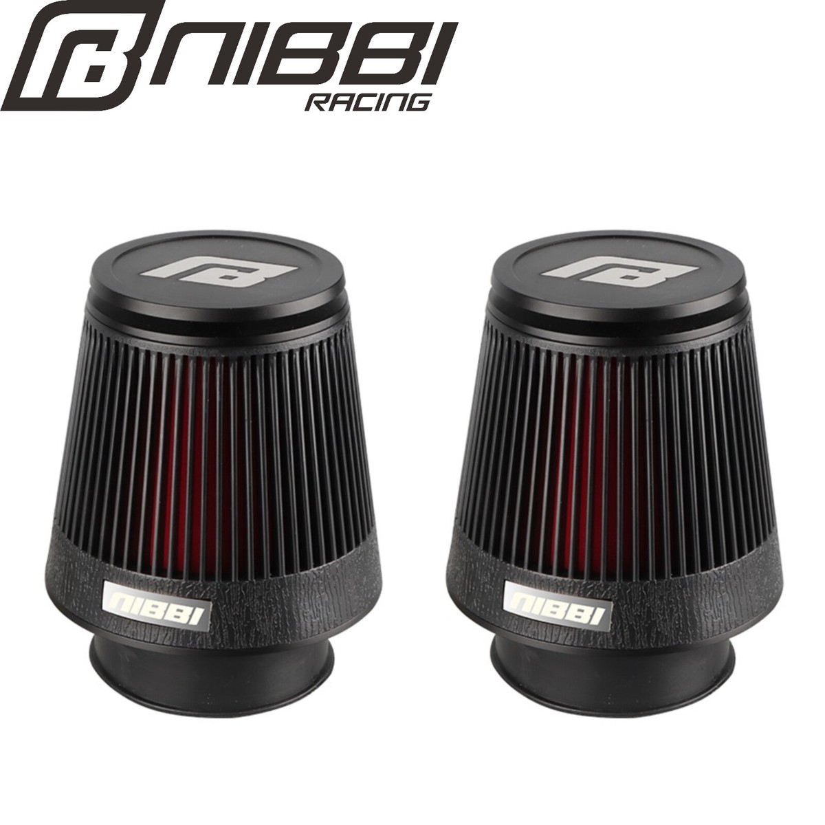 NIBBI 2pcs CNC 53mm 54mm 55mm Air Filter Pod For Honda CB/CM400
