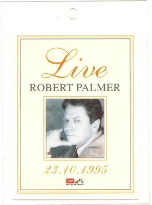 Robert Palmer Live Tourpass 1995 / Ticket