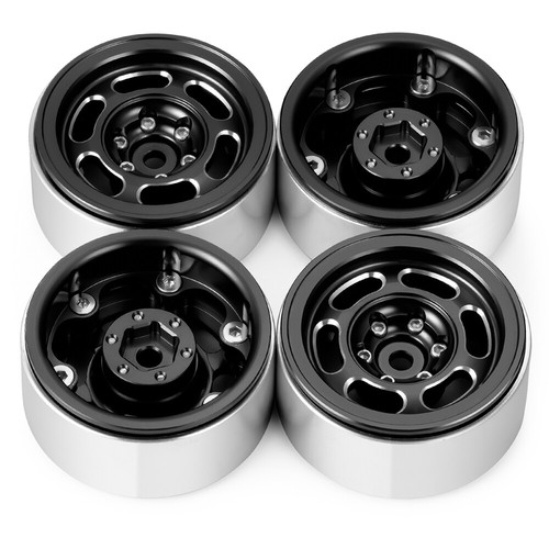 1.3" Beadlock Wheel Rim Aluminum For 1/18 TRX4M 1/24 SCX24 Redcat Ascent RC Car - Picture 21 of 58