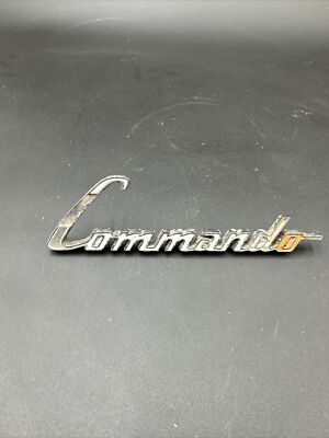 Jeep Jeepster Commando 67-71 Front Hood Emblem Logo