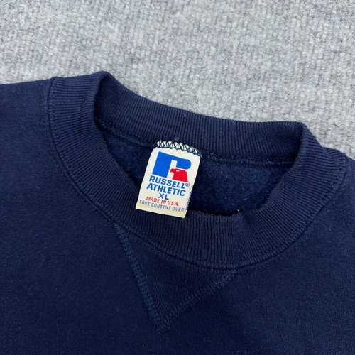 Vintage Russell Athletic Sweatshirt Herren XL US Navy Memorial Made in USA 90s - Bild 5 von 12