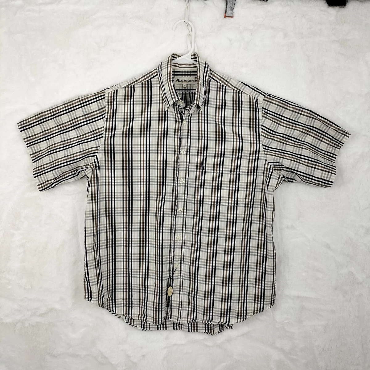 Aquascutum short sleeve shirt clearance