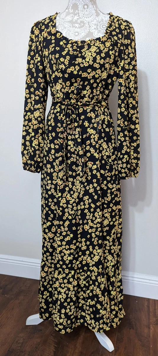 Tommy hilfiger yellow clearance floral dress
