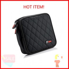 CCidea 40 Capacity CD/DVD Case Holder Portable Wallet Disc Storage Binder for Ca