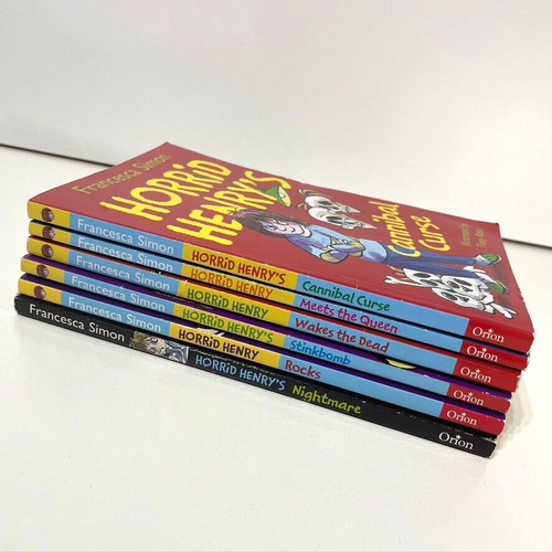 Lot de 6 livres Horrid Henry intrigues diaboliques totalement méchantes par Francesca Simon - Photo 3/3