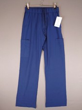 NWT Med Couture Navy Blue Scrub Bottom Pant Men's Size Small 30" Inseam 8734