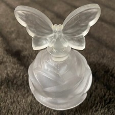 French Charmart Butterfly Stopper Perfume Bottle