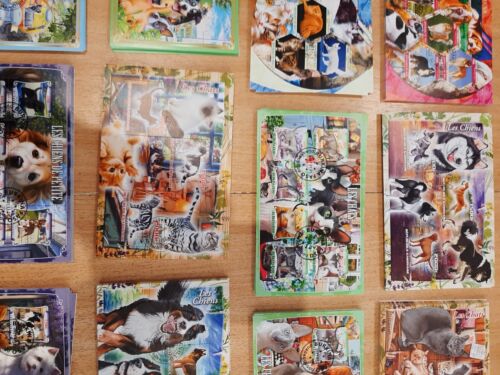 Limited 2021-2022 sheets CATS DOGS 30 diff (Free shipping) - Picture 8 of 13