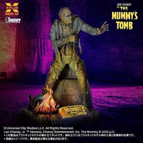 X-PLUS The Mummy's Tomb Lon Chaney Jr. as The Mummy Plastikmodellbausatz im Maßstab 1:8 - Bild 8 von 13