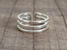 Solid 925 Sterling Silver Band & Statement Handmade Jewelry Multiple Size Ring