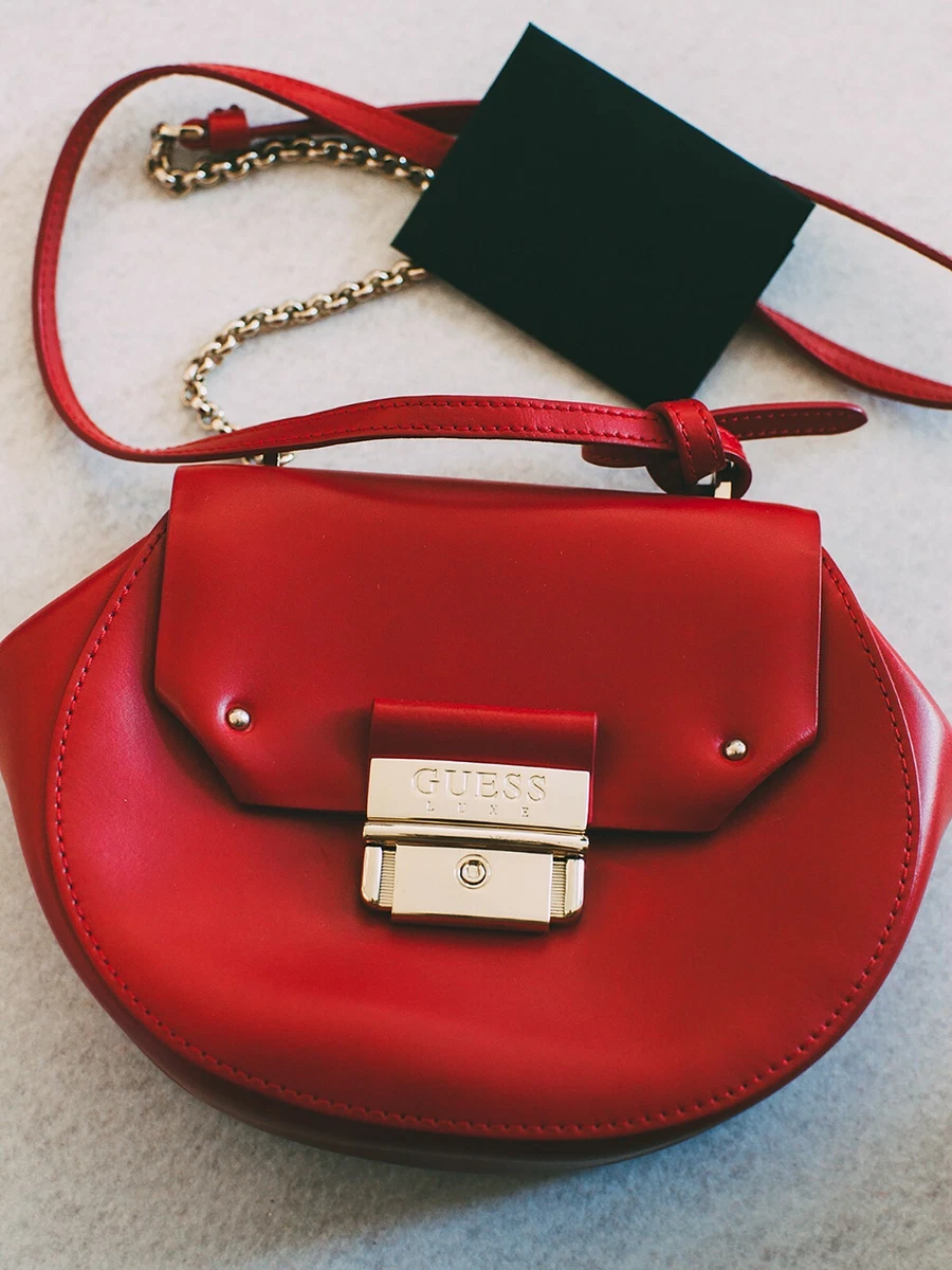 Guess luxe cheap red bag
