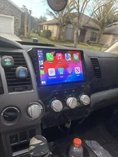 Apple Carplay Car Stereo GPS Radio For Toyota Tundra 2007-2013 Sequoia 2008-2019