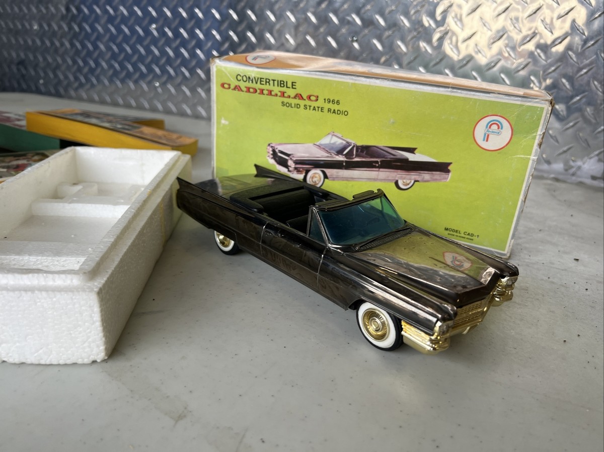 1966 Cadillac Convertible Solid State Radio Model Car by 1966 Cadillac Convertible Solid State Radio Model Car by