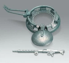 1:16 Torro Tiger I Late Version RC Tank Turret Metal Hatch & MG Set New