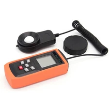 VC1010D Digital Illuminance Light Meter 200,000 Lux Luxmeter for Led Grow Lights