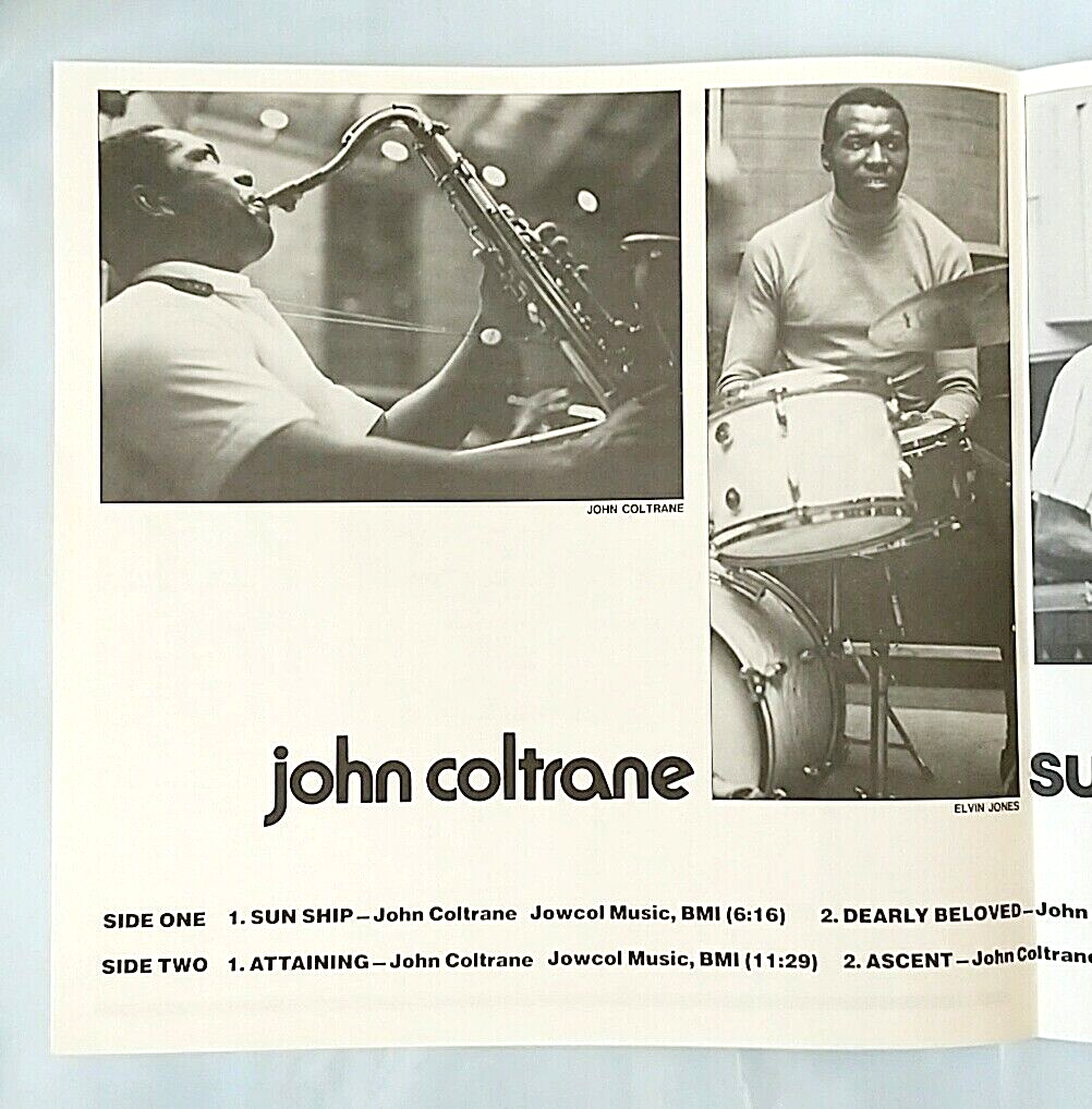 LP) John Coltrane - Sun Ship, VIM-4669, Album, EX, Obi, Rare. | eBay