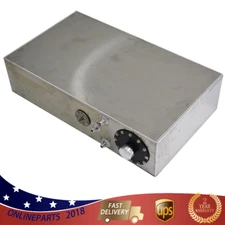 Universal 17 Gallon/64L Fuel Cell Gas Tank+Level Sender Slim Aluminum Race/Drift