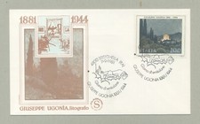 GIUSEPPE UGONIA  FDC "FILAGRANO" 1981 