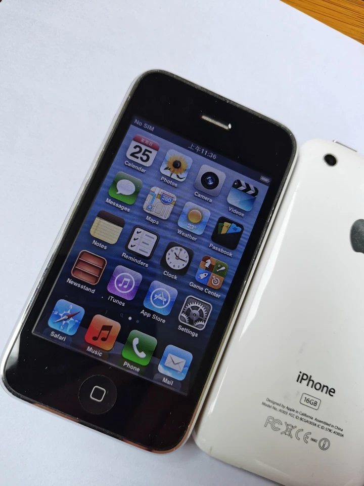 iOS 6 Apple iPhone 3GS - 8G 16G 32GB (Unlocked) A1303 (GSM) 100% Working - Image 4 of 4