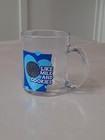 Oreo Cookie Clear Glass Mug Like Milk and Cookies Collectable Dunking Milk Cup